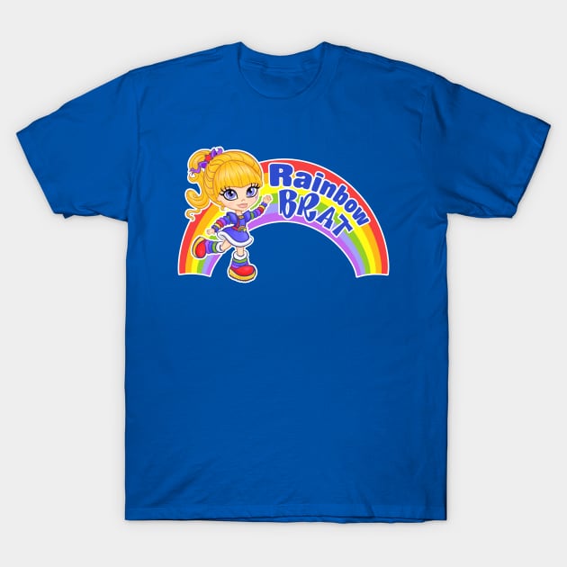 Rainbow Brat T-Shirt by Ellador